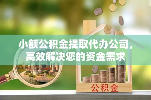 融水小额公积金提取代办公司，高效解决您的资金需求