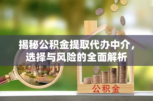 融水揭秘公积金提取代办中介，选择与风险的全面解析